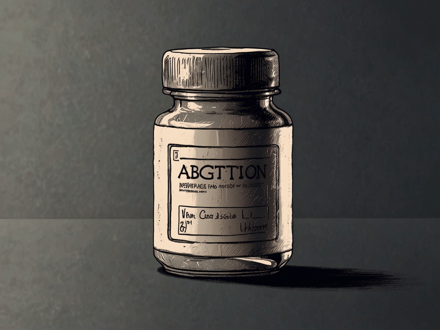 Close-up of an abortion pill bottle, symbolizing the ongoing judicial debates regarding its accessibility and legality.