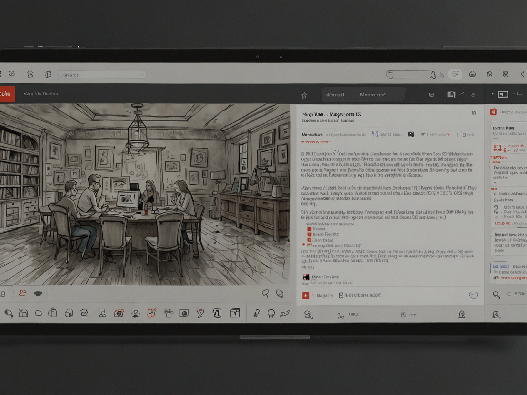 Illustration of the new YouTube Notes feature, showcasing how users can add context to videos directly under the content.