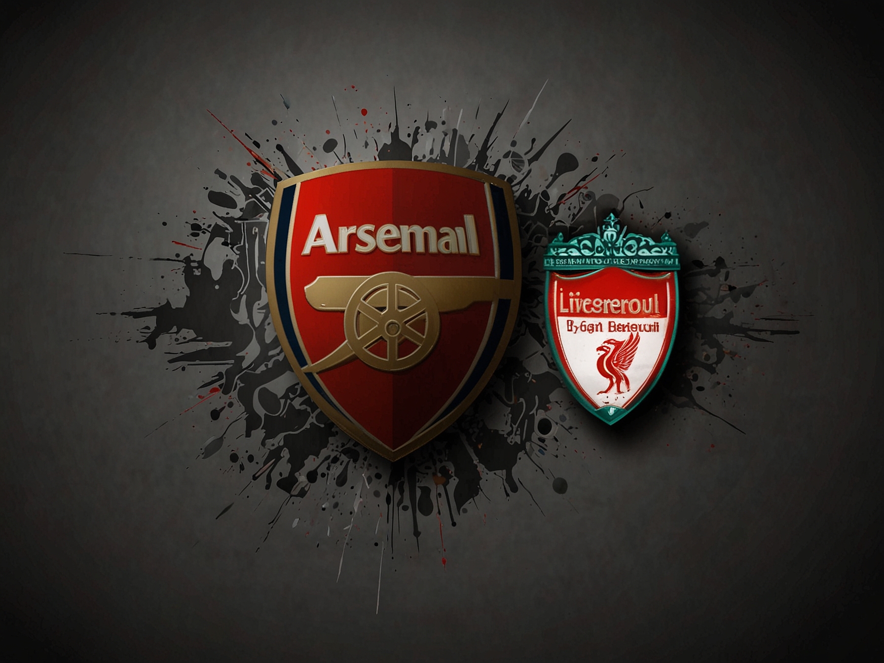 An image illustrating Arsenal and Liverpool's logos with the player's silhouette in the center, symbolizing the transfer market excitement and speculation about his potential new club.